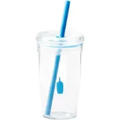 (店+)【Blue Bottle Coffee】藍瓶咖啡 日本境內版 透明冷飲杯 16oz 夏日冷萃 簡約時尚 隨行杯