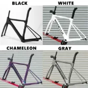 KOCEVLO 碳纖維公路車架碟剎 Max 700*32C 公路自行車車架套裝全內線 44-56cm 碳纖維自行車車架