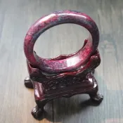 天然石紅藍舒俱來手鐲禮盒裝手環