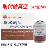 【Top Cool 台灣】R134a 冷媒拔水劑｜無真空泵浦輔助使用｜汽車冷氣除水乾燥劑｜空調系統防潮保護