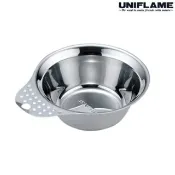 台北山水戶外用品專門店 UNIFLAME 不鏽鋼單耳隔熱碗 400ml 亮面 U666333