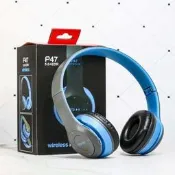 【公司貨 6區】爆款P47頭戴式藍牙耳機重低音摺疊無線耳機禮品工廠直銷