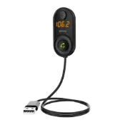 (店+)【WANGKE】簡單的藍芽免提發射器 車用藍芽USB 藍芽音樂撥放器 MP3撥放 藍芽5.1 音頻適配器 汽車立體聲 免提通話 語音助理