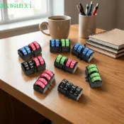 MXWANXI計數追蹤器,旋轉數字撥盤4位數字轉輪棋盤遊戲得分計數器,數字撥盤可調節的桌面記分器