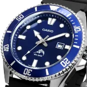 現貨【台灣CASIO原廠公司貨】CASIO劍魚水鬼 MDV-106B-2A 藍【原廠盒裝】【天美鐘錶店家直營】【有保固】