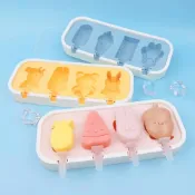 (店+)矽膠雪糕模具 (帶蓋/矽膠模具/冰棒盒)