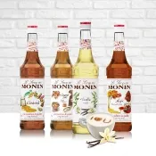 【MONIN】系列風味糖漿700ml(焦糖風味/香草風味/楓糖風味/海鹽焦糖風味　任選)