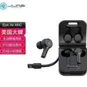 美國吉賴JLAB Epic Air ANC主動降噪入耳式藍芽耳機黑色