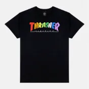 Thrasher Rainbow Mag - Black T恤 #8