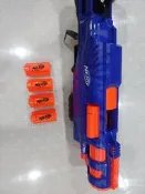 二手良品NERF 菁英系列 拋殼散彈槍 球槍 無包裝 無說明書 (子彈也是二手但不影響使用)