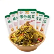 烏江爆炒酸菜30g/袋 獨立包裝 方便攜帶 下飯菜 拌飯拌麪 即食下飯菜 外婆菜 海帶絲 蘿蔔乾