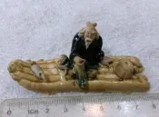 石灣陶(7)~~最高約3.7CM~~可當居家擺飾.盆景或水族箱造景