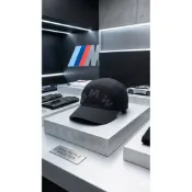 【This is Eddie】BMW德國寶馬原廠貨~BMW EASY黑色簡易帽