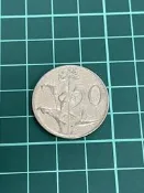 非洲 南非 1966年 植物 海芋 天堂鳥花 50分 錢幣 硬幣-保真、品相如圖 (紅19)