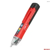 UNI-T 非接觸式測電筆 交流電壓探測筆 24V/90V~1000V 聲光報警 零火線識別 帶照明功能 UT12D 不