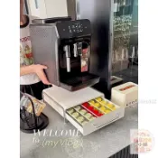 💖臺灣精選💖膠囊咖啡收納架 咖啡機底座 吧檯 茶包收納 置物架 廚房收納 抽屜式收納