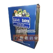 〈啾飼啾〉藍亞仕，中型鸚鵡營養日糧15公斤，有殼/帶殼/鳥飼料/中型有殼飼料/鸚鵡飼料穀物/深藍色/15kg