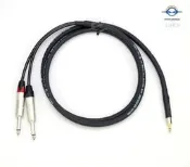 【音響世界二館】Pro Co AC2兩軌線+ Neutrik 3.5mm立體直頭to 6.3mm鍍鎳單音 1.5米