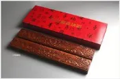 【禾洛書屋】 精品紅木紙鎮〈龍鳳呈祥〉(花梨木/38cm)實木雕刻文鎮/鎮尺/鎮紙