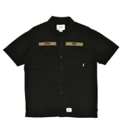 【逢甲 FUZZY】WTAPS BUDS SS 短袖 襯衫 軍裝 工裝 黑 201BRDT-SHM05