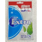小紅莓雜貨店 ⤐ Extra（大包）超值包潔淨無糖口香糖 已改新包裝 薄荷口味