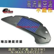 臺灣CL仕輪 NMAX 水冷FORCE 2.0改裝高流量空濾進氣濾芯風格 可洗【葡東機車百貨】