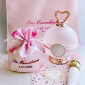 Laduree拉杜麗極美同款浪漫法式馬卡龍櫻花日本化妝刷收納高亮底座浮雕刷桶腮紅盅