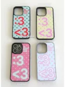 喜挖2店 韓國ins風小眾可愛數字3表情波點黑邊磁吸防摔iPhone17por/15/14手機殼蘋果16pro保護套高級手機殼套
