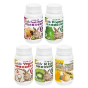 【蝦皮直營】Petty man PTM 綜合水果化毛酵素錠 木瓜鳳梨酵素丸 青木瓜錠 蘋果優格錠 奇異果錠