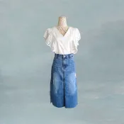 *♡*DENIM/牛仔裙中長裙/27-28吋腰/附吊牌/全新《Anna的百寶箱》