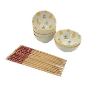 【順發線上購物】SAMPO 聲寶冰箱贈品R5NC1大吉大利碗筷禮盒組