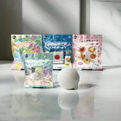 屈臣氏Watsons LOVE COLOR 日式泡澡入浴球50g(混款)(含小玩具小雞/便當/甜點/蠑螈