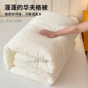 臺灣出貨大豆纖維棉被加厚保暖空調冬季四季春秋通用單人雙人宿舍被子