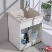 LOGIS邏爵家具 固定洗衣板無門櫃體洗衣槽72CM * 60CM 洗手台【LOGIS邏爵】【 A2002】
