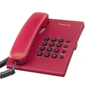 【Panasonic 國際牌】經典有線電話-紅(KX-TS500)
