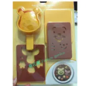 奇花園 日本迪士尼樂園Disney小熊維尼飯糰壓模，咖哩飯壓模 造型便當，蔬菜壓模 海苔壓模 DIY烘焙點心寶寶小孩親子
