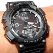 【時間小賣舖】CASIO 光動能大錶徑 GA造型雙顯錶 AQ-S810W-1A2 全新現貨可超取 直接下標免問