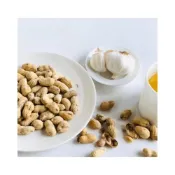 (店+)北港蒜味9號帶殼熟花生一包300克_吃出蒜香味 香酥脆 是聊天泡茶時的好拍檔