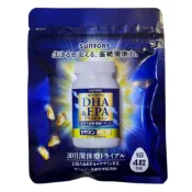 【DOKODEMO】SUNTORY三得利 魚油DHA＆EPA 芝麻明EX120粒【助眠補腦】