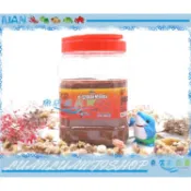 【魚店亂亂賣】EIKA伊卡 小型魚增豔飼料1KG(三色微粒)孔雀魚/燈科魚/短鯛(緩沉性)增艷主食台灣製造