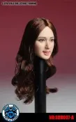 辣像館--現貨，SUPER DUCK 新品： 1/6 SDH007亞洲清純美女頭雕 - A款