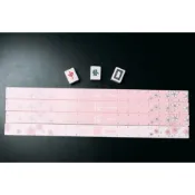 XCTRL x 東方不敗染井吉野櫻花粉(四支為一組)桌遊、過年遊戲玩具 34mm手打麻將、36mm電動桌專用麻將 現貨