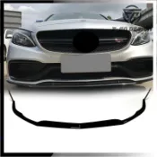【品質保障】適用於15-22款Benz賓士 正C63 W205 ED1款前下巴 一體式 前擾流板 小包圍 空力套件