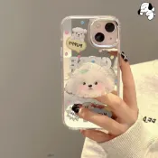 韓風鏡面可愛小狗 防摔手機殼 OPPO A6X A6S A5 A3 Pro A79 A57 A74 A73 A77 5G
