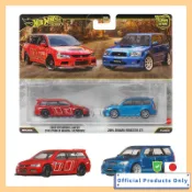 Hot Wheels 2005 三菱Lancer Evolution IX Wagon/ 2004 Subaru Fo