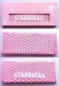 全新 Starbucks 星巴克 粉紅點點隨身瓶衣套 櫻花系列