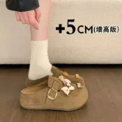 (店+)拖鞋軟木底拖鞋勃肯半拖博肯鞋薄底勃肯鞋一腳蹬勃肯鞋反毛皮勃肯兩帶勃肯鞋麂皮勃肯鞋一字帶勃肯涼鞋厚底勃肯鞋包頭勃肯鞋穆勒勃肯拖防水楦適寬腳人體工學耐磨踩屎感軟木鞋床防滑鞋底久走不累可外穿高腳背友好
