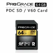 EC數位 ProGrade PDC SDXC UHS-II V60 64G 256G 記憶卡 單眼 相機 攝影