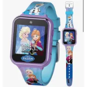 （現貨*贈送保護貼）美國 Accutime Elsa Peppa pig 史迪奇 冰雪 艾莎 兒童手錶