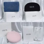 DIOR 迪奧 化妝包 美妍包 收納包 黑色包 粉色化妝包 紅色化妝包 半月包